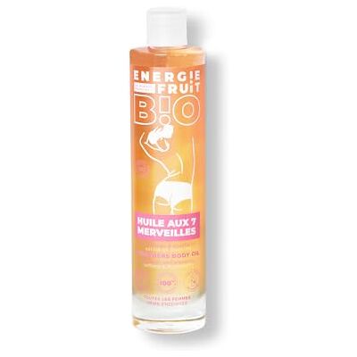 Energie Fruit 7 wonderen lichaamsolie 7 plantaardige oliën biologisch gecertificeerd door ECOCERT 100 ml Energie Fruit 7 wonderen lichaamsolie 7 plantaardige oliën biologisch gecertificeerd door ECOCERT 100 ml