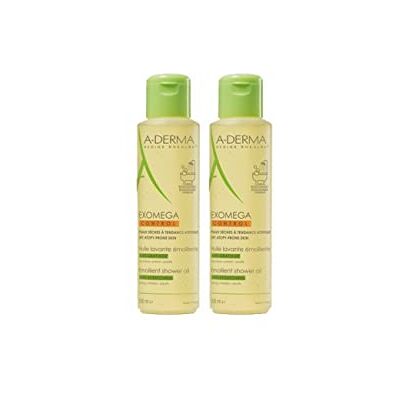 A-Derma Exomega Control Verzachtende reinigingsolie tegen krassen 2 x 500 ml A-Derma Exomega Control Verzachtende reinigingsolie tegen krassen 2 x 500 ml