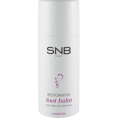 NAILUP by SNB SNB Professional Voetbalsem met arganolie, cacaoboter, duindoornolie en sheaboter, 100 ml, hydraterende ureumverzorging, droge en ruwe voeten, ideaal voor gebruik NAILUP by SNB SNB Professional Voetbalsem met arganolie, cacaoboter, duindoornolie en sheaboter, 100 ml, hydraterende ureumverzorging, droge en ruwe voeten, ideaal voor gebruik