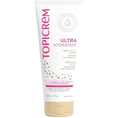 Topicrem Ultra Hydraterende Glitter Body 200ml Topicrem Ultra Hydraterende Glitter Body 200ml
