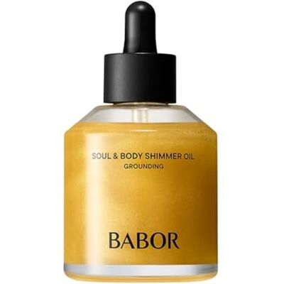 BABOR Soul & Body Shimmer Oil glinsterende lichaamsolie, hydraterend en oplichtend, voor droge huid, natuurlijk lichteffect, basisgeur, veganistisch, 100 ml BABOR Soul & Body Shimmer Oil glinsterende lichaamsolie, hydraterend en oplichtend, voor droge huid, natuurlijk lichteffect, basisgeur, veganistisch, 100 ml