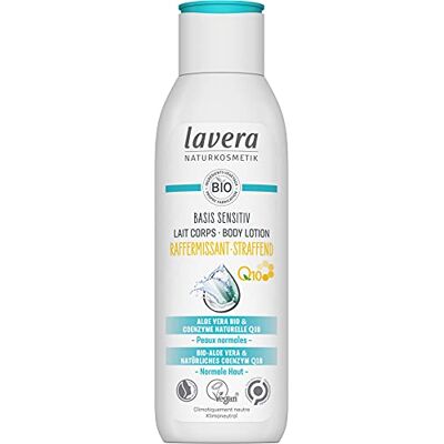 lavera basis sensitiv verstevigende lichaamsmelk – natuurlijke cosmetica – veganistisch – biologische aloë vera & natuurlijk co-enzym Q10 – gecertificeerd – 250 ml lavera basis sensitiv verstevigende lichaamsmelk – natuurlijke cosmetica – veganistisch – biologische aloë vera & natuurlijk co-enzym Q10 – gecertificeerd – 250 ml