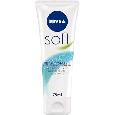 NIVEA Zachte vochtinbrengende crème voor gezicht, lichaam, handen, 75 ml NIVEA Zachte vochtinbrengende crème voor gezicht, lichaam, handen, 75 ml
