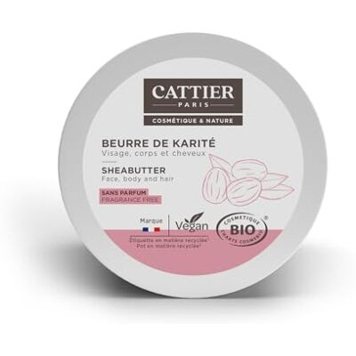 CATTIER PARIS Cattier Mini biologische sheaboter, 20 g CATTIER PARIS Cattier Mini biologische sheaboter, 20 g