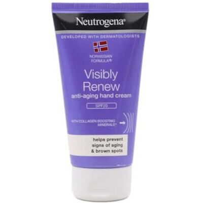 Neutrogena Crema De Manos Visibly Renew Elasticidad Intensa Spf20, 75 ml Neutrogena Crema De Manos Visibly Renew Elasticidad Intensa Spf20, 75 ml