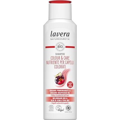 lavera Kleur- en verzorgingsshampoo • Stralende kleurshampoo • Haarverzorging • Natuurlijke cosmetica • Veganistisch • Gecertificeerd • 250 ml lavera Kleur- en verzorgingsshampoo • Stralende kleurshampoo • Haarverzorging • Natuurlijke cosmetica • Veganistisch • Gecertificeerd • 250 ml