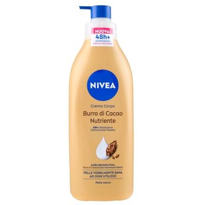 NIVEA Body Cream Cacaoboter 400 ml met PUMP NIVEA Body Cream Cacaoboter 400 ml met PUMP
