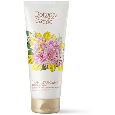 Bottega Verde Oosterse bloemen Lichaamscrème met extracten van Ylang Ylang en Damascus Rose Bottega Verde Oosterse bloemen Lichaamscrème met extracten van Ylang Ylang en Damascus Rose