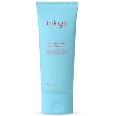 Trilogy Ultra hydraterende gezichtscrème, intensieve hydraterende verzorging voor droge en gevoelige huid, 100% natuurlijke ingrediënten Trilogy Ultra hydraterende gezichtscrème, intensieve hydraterende verzorging voor droge en gevoelige huid, 100% natuurlijke ingrediënten