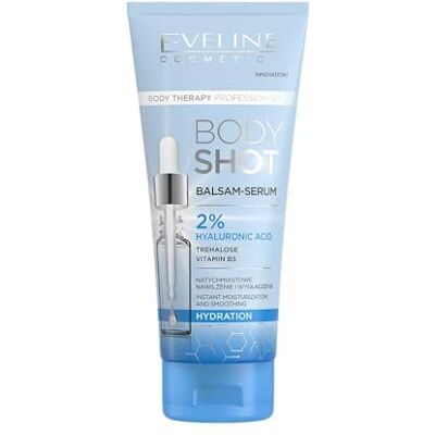 EVELINE COSMETICS Body Therapy Professional Hydraterend serum met hyaluronzuur, sheaboter en natuurlijke oliën diep hydrateert en kalmeert de droge huid formule EVELINE COSMETICS Body Therapy Professional Hydraterend serum met hyaluronzuur, sheaboter en natuurlijke oliën diep hydrateert en kalmeert de droge huid formule
