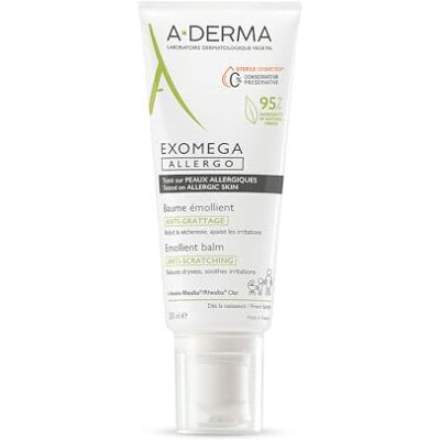 A-Derma Exomega Control verzachtende anti-jeuk balsem 200 ml A-Derma Exomega Control verzachtende anti-jeuk balsem 200 ml