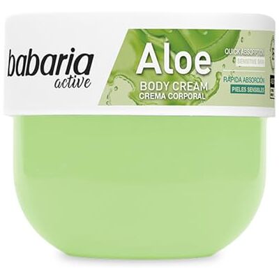 Babaria Aloë Vera Lichaamscrème Hyaluronzuur 400 ml Aloë vera en hyaluronzuur, intensieve hydratatie Babaria Aloë Vera Lichaamscrème Hyaluronzuur 400 ml Aloë vera en hyaluronzuur, intensieve hydratatie