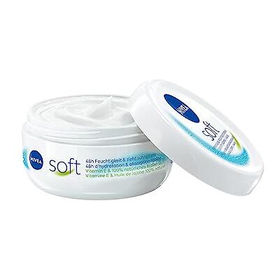 NIVEA Zachte en verfrissende vochtinbrengende crème lichte crème met vitamine E en 100% natuurlijke jojoba-olie snelle absorptie voor intensieve hydratatie 75 ml NIVEA Zachte en verfrissende vochtinbrengende crème lichte crème met vitamine E en 100% natuurlijke jojoba-olie snelle absorptie voor intensieve hydratatie 75 ml