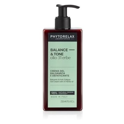 Phytorelax Laboratories Olie 31 Erfgoed Vegan & Organic – multifunctionele gelcrème – balerique en vetoplosser – 250 ml Phytorelax Laboratories Olie 31 Erfgoed Vegan & Organic – multifunctionele gelcrème – balerique en vetoplosser – 250 ml