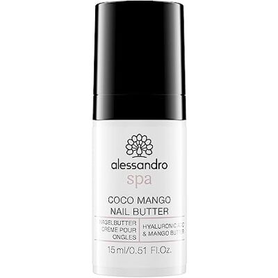 alessandro Spa Coco Mango Hydraterende nagelboter met hyaluronzuur, 15 ml alessandro Spa Coco Mango Hydraterende nagelboter met hyaluronzuur, 15 ml