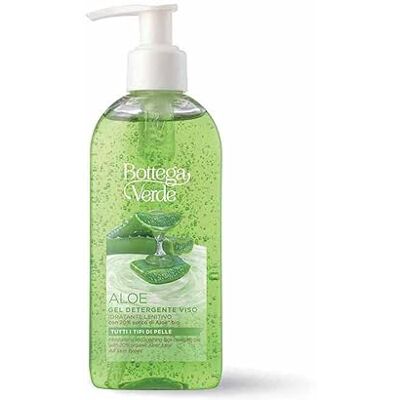 Bottega Verde , ALOE Gezichtsreinigingsgel kalmerende vochtinbrengende crème met 20% biologisch aloë-sap* (200 ml) voor alle huidtypes Bottega Verde , ALOE Gezichtsreinigingsgel kalmerende vochtinbrengende crème met 20% biologisch aloë-sap* (200 ml) voor alle huidtypes