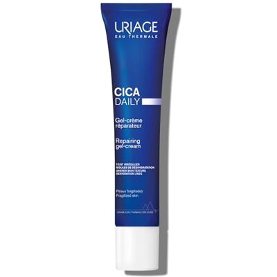 Uriage Cica-Daily Gezichtsherstellende gel 40 ml Met Centella Asiatica, hyaluronzuur en koper-zink Regenereert, beschermt en herstelt de huid Geurvrij 96% van natuurlijke oorsprong Uriage Cica-Daily Gezichtsherstellende gel 40 ml Met Centella Asiatica, hyaluronzuur en koper-zink Regenereert, beschermt en herstelt de huid Geurvrij 96% van natuurlijke oorsprong