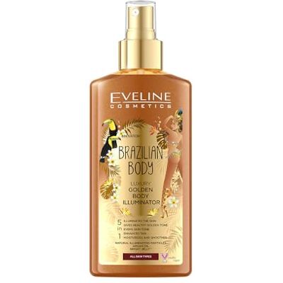 EVELINE COSMETICS Luxe Gold Brazilian Body aansteker 5-in-1, 150 ml EVELINE COSMETICS Luxe Gold Brazilian Body aansteker 5-in-1, 150 ml