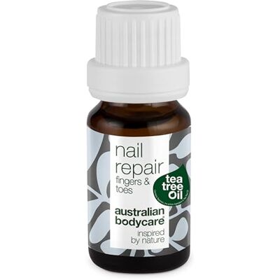 Australian Bodycare Nail Repair Nagelverzorging voor mannen en vrouwen met beschadigde en verkleurde nagels Met applicatiekwast Ook ter ondersteuning van de verzorging van nagelschimmel 10 ml Australian Bodycare Nail Repair Nagelverzorging voor mannen en vrouwen met beschadigde en verkleurde nagels Met applicatiekwast Ook ter ondersteuning van de verzorging van nagelschimmel 10 ml
