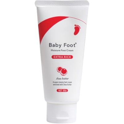 Babyfoot Baby Foot Extra Rich vochtinbrengende voetcrème, 80 ml Babyfoot Baby Foot Extra Rich vochtinbrengende voetcrème, 80 ml
