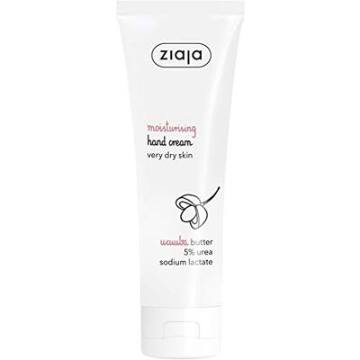 Ziaja Vochtinbrengende handcrème met Ucuuba boter 5% ureum 80ml Ziaja Vochtinbrengende handcrème met Ucuuba boter 5% ureum 80ml