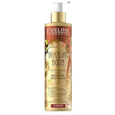 EVELINE COSMETICS Brésilien Brésiliant Hydrating Bronzing Body Balm 5in1, 200 ml EVELINE COSMETICS Brésilien Brésiliant Hydrating Bronzing Body Balm 5in1, 200 ml