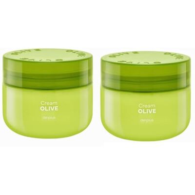 Deliplus sheaboter olijf lichaamscrème, 2 stuks x 300 ml Deliplus sheaboter olijf lichaamscrème, 2 stuks x 300 ml