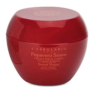 L'Erbolario , Papavero Soave lichaamscrème (klaprozen), verstevigende en verstevigende verzorging, hydraterende lichaamscrème, droge huid, verstevigende lichaamscrème, geurcrème, formaat 200 ml L'Erbolario , Papavero Soave lichaamscrème (klaprozen), verstevigende en verstevigende verzorging, hydraterende lichaamscrème, droge huid, verstevigende lichaamscrème, geurcrème, formaat 200 ml