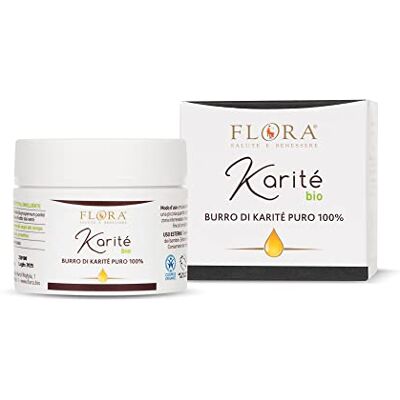 Flora 100% pure biologische cosmos sheaboter 50 ml Flora 100% pure biologische cosmos sheaboter 50 ml