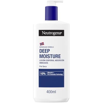 Neutrogena Noorse formule, lichaamslotion, intensieve hydratatie, lichaamscrème voor 72 uur voeding, hydraterende lichaamscrème met 10% glycerine, hydraterende crème voor droge huid, 400 ml Neutrogena Noorse formule, lichaamslotion, intensieve hydratatie, lichaamscrème voor 72 uur voeding, hydraterende lichaamscrème met 10% glycerine, hydraterende crème voor droge huid, 400 ml