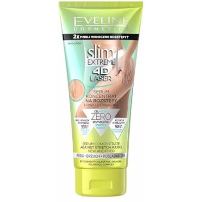 EVELINE COSMETICS Slim Extreme 4D laserstriae reduceringsserum met RetiCorrect technologie, 200 ml EVELINE COSMETICS Slim Extreme 4D laserstriae reduceringsserum met RetiCorrect technologie, 200 ml
