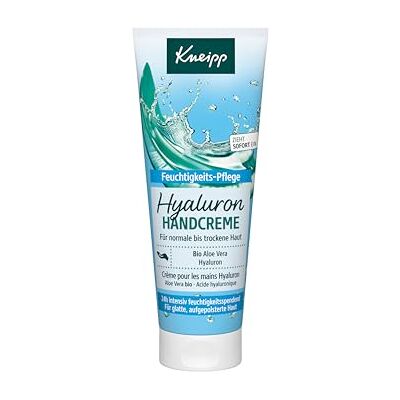 Kneipp Hyaluronzuur handcrème met Hydro Boost-complex vermindert rimpels, dringt onmiddellijk in 75 ml Kneipp Hyaluronzuur handcrème met Hydro Boost-complex vermindert rimpels, dringt onmiddellijk in 75 ml