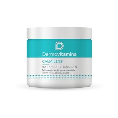 Dermovitamina Hydraterende lichaamsboter, hydratatie tot 48 uur, lichaamscrème, droge en gevoelige huid, rijke textuur, snelle absorptie, delicate kokos- en vanillegeur, Calmilene Dermovitamina Hydraterende lichaamsboter, hydratatie tot 48 uur, lichaamscrème, droge en gevoelige huid, rijke textuur, snelle absorptie, delicate kokos- en vanillegeur, Calmilene