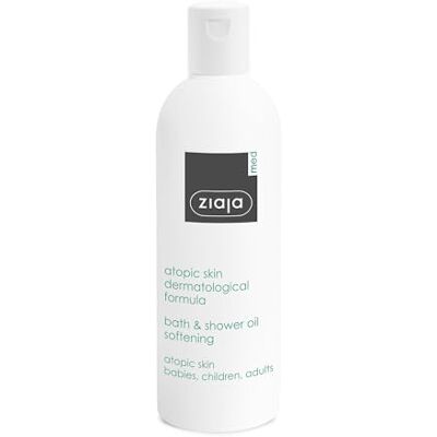 Ziaja MED Verzachtende bad- en doucheolie, dermatologische formule voor atopische huid, 270 ml Ziaja MED Verzachtende bad- en doucheolie, dermatologische formule voor atopische huid, 270 ml