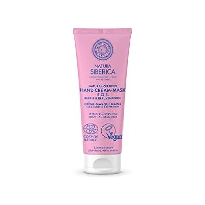 Natura Siberica S.O.S. Repair & Verjonging Handcrème, natuurlijk, roze Natura Siberica S.O.S. Repair & Verjonging Handcrème, natuurlijk, roze