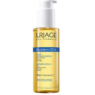 Uriage Bariederm-Cica Dermatologische olie met jojoba- en avocado-olie vermindert het uiterlijk van striae en littekens parfumvrij 99,9% natuurlijke ingrediënten 100 ml Uriage Bariederm-Cica Dermatologische olie met jojoba- en avocado-olie vermindert het uiterlijk van striae en littekens parfumvrij 99,9% natuurlijke ingrediënten 100 ml