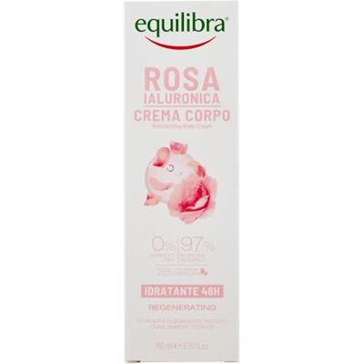Equilibra Lichaam, Hyaluronic Hydraterende Crème, 150 ml Equilibra Lichaam, Hyaluronic Hydraterende Crème, 150 ml