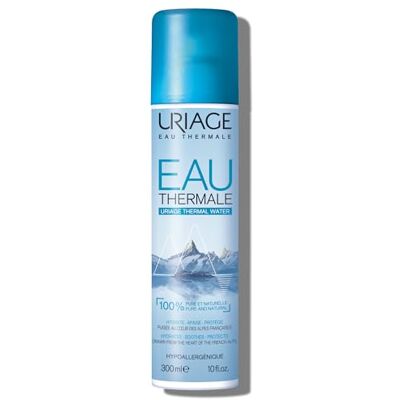 Uriage Thermisch water, 100% zuiver. Ideaal voor de gevoelige huid. Uriage Thermisch water, 100% zuiver. Ideaal voor de gevoelige huid.