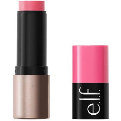 e.l.f. Soft Glam Cream Blush Stick, blush crème met een natuurlijke en gesatineerde afwerking, bevat sheaboter, veganistisch en dierproefvrij Gumball e.l.f. Soft Glam Cream Blush Stick, blush crème met een natuurlijke en gesatineerde afwerking, bevat sheaboter, veganistisch en dierproefvrij Gumball