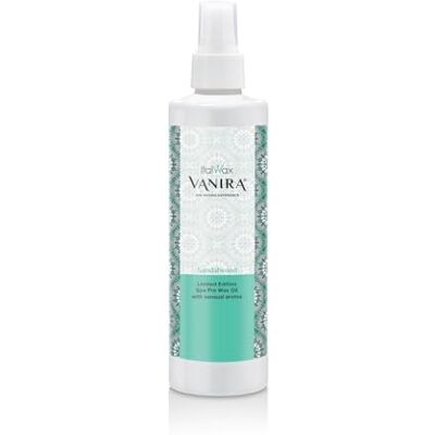 Italwax Vanira 250 ml Pre-ontharingsolie voor SPA ontharing lichte natuurlijke olie plantaardige ingrediënten sandelhoutaroma Italwax Vanira 250 ml Pre-ontharingsolie voor SPA ontharing lichte natuurlijke olie plantaardige ingrediënten sandelhoutaroma