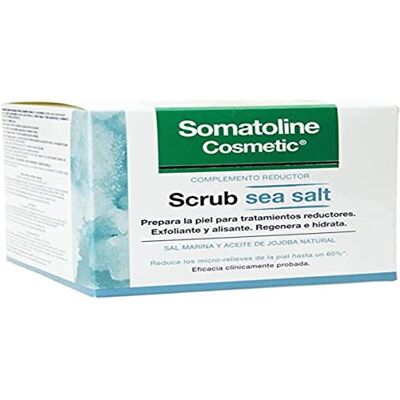 SOMATOLINE SCRUB exfoliante complemento reductor sea salt 350 gr SOMATOLINE SCRUB exfoliante complemento reductor sea salt 350 gr