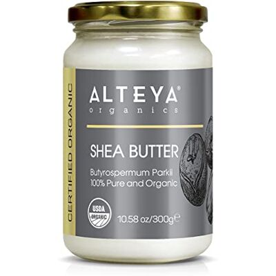 Alteya Organics Alteya Organic Sheaboter, 300 g, geraffineerde sheaboter, natuurlijk, puur gecertificeerd, 100% organisch USDA (Butyrospermum Parkii) Alteya Organics Alteya Organic Sheaboter, 300 g, geraffineerde sheaboter, natuurlijk, puur gecertificeerd, 100% organisch USDA (Butyrospermum Parkii)