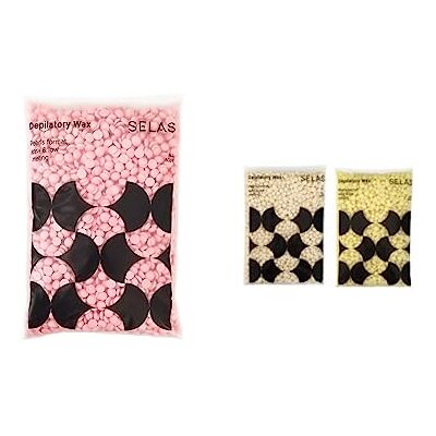 SELAS Rozenbottelwasparels, 400 g, warme was en warme wasparels voor ontharing, warme wax voor gezicht en lichaam, geschikt voor de gevoelige huid, waxverwarmers SELAS Rozenbottelwasparels, 400 g, warme was en warme wasparels voor ontharing, warme wax voor gezicht en lichaam, geschikt voor de gevoelige huid, waxverwarmers