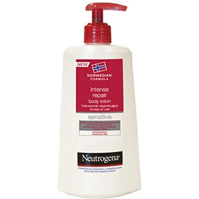 Neutrogena Noorse formule CICA Body Lotion, intensieve reparatie, lichaamscrème voor 72 uur voedsel, hydraterende lichaamscrème met 10% glycerine, hydraterende crème voor droge huid, 400 ml Neutrogena Noorse formule CICA Body Lotion, intensieve reparatie, lichaamscrème voor 72 uur voedsel, hydraterende lichaamscrème met 10% glycerine, hydraterende crème voor droge huid, 400 ml