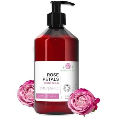 B.O.T cosmetic & wellness Geparfumeerde lichaamsmelk met biologische roos langdurige hydratatie fijne emulsie van plantaardige oorsprong hydraterende en verstevigende verzorging, 250 ml B.O.T cosmetic & wellness Geparfumeerde lichaamsmelk met biologische roos langdurige hydratatie fijne emulsie van plantaardige oorsprong hydraterende en verstevigende verzorging, 250 ml