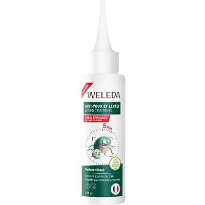 WELEDA Anti-luizen behandelende lotion, 100 ml, verwijdert luizen vanaf 5 minuten en neten vanaf 1 uur, geschikt vanaf 1 jaar en zwangere vrouwen/vrouwen die borstvoeding geven, natuurlijke WELEDA Anti-luizen behandelende lotion, 100 ml, verwijdert luizen vanaf 5 minuten en neten vanaf 1 uur, geschikt vanaf 1 jaar en zwangere vrouwen/vrouwen die borstvoeding geven, natuurlijke