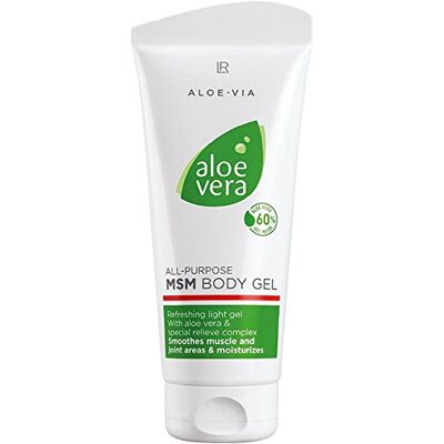 L R LR ALOE VIA Aloë Vera MSM Multifunctionele lichaamsgel, 200 ml L R LR ALOE VIA Aloë Vera MSM Multifunctionele lichaamsgel, 200 ml