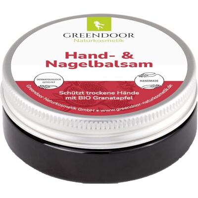 GREENDOOR Handbalsem voor zeer droge huid met biologische granaatappel en avocado-olie 75 ml, natuurlijke cosmetica, handbalsem, zonder minerale olie, 4 keer zuiniger dan crème voor GREENDOOR Handbalsem voor zeer droge huid met biologische granaatappel en avocado-olie 75 ml, natuurlijke cosmetica, handbalsem, zonder minerale olie, 4 keer zuiniger dan crème voor