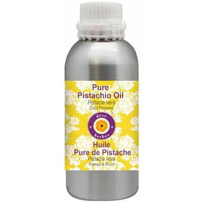 Deve Herbes Zuivere pistache-olie (pistache vera) van natuurlijke therapeutische kwaliteit, koudgeperst, 1250 ml Deve Herbes Zuivere pistache-olie (pistache vera) van natuurlijke therapeutische kwaliteit, koudgeperst, 1250 ml