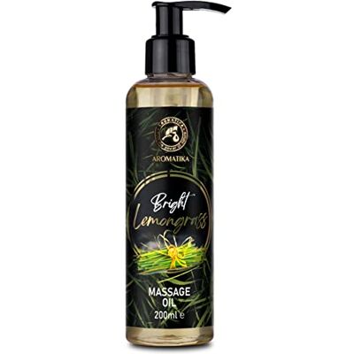Trust Massageolie Bright Citroengras 200 ml – voor lichaamsverzorging – grappige massage – voor partners – amandel- en druivenpitolie en jojoba-olie Trust Massageolie Bright Citroengras 200 ml – voor lichaamsverzorging – grappige massage – voor partners – amandel- en druivenpitolie en jojoba-olie